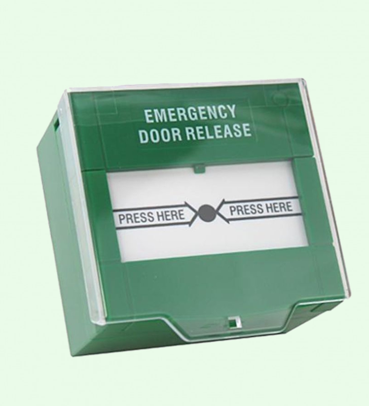 Bouton d'ouverture d'urgence
