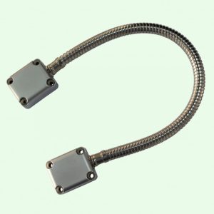 Boucle de porte en acier inoxydable argenté